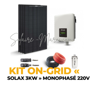 SOLAX 3KW Monophasé 220V