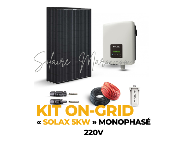 « SOLAX 5KW » Monophasé 220V